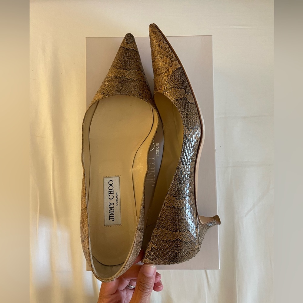 Jimmy Choo kitten heel size 7
